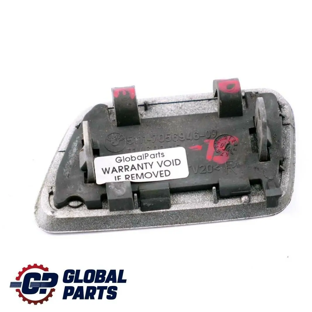BMW E60 E61 Cover Faro Anteriore Destro Argento-Titanio 354 - SKU 7056946-TS - Numero di parte 7056946