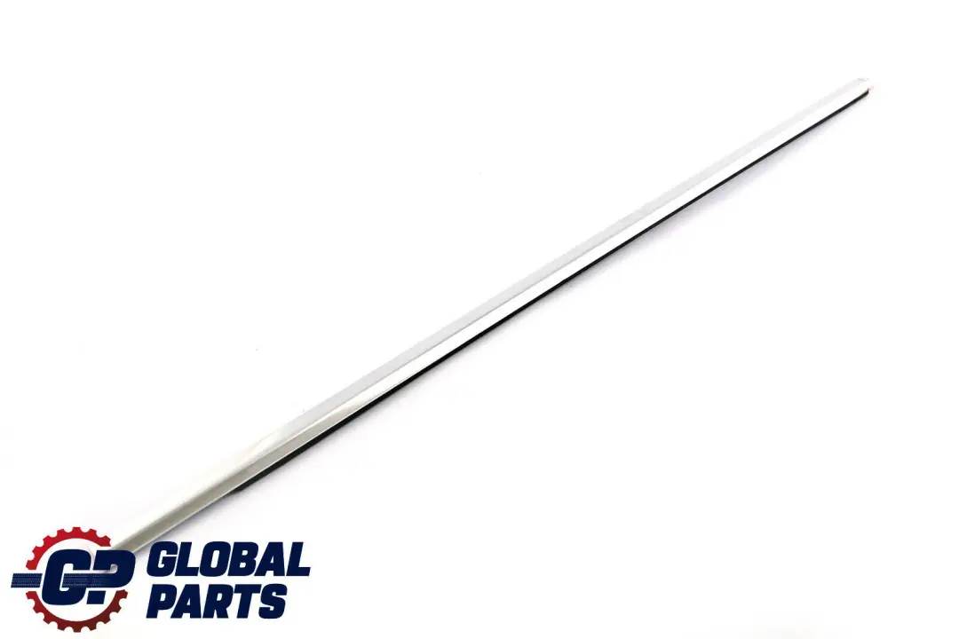 BMW E60 E61 LCI Front Left Door Channel Cover Chrome N/S - SKU 7057435 - Part number 7057435