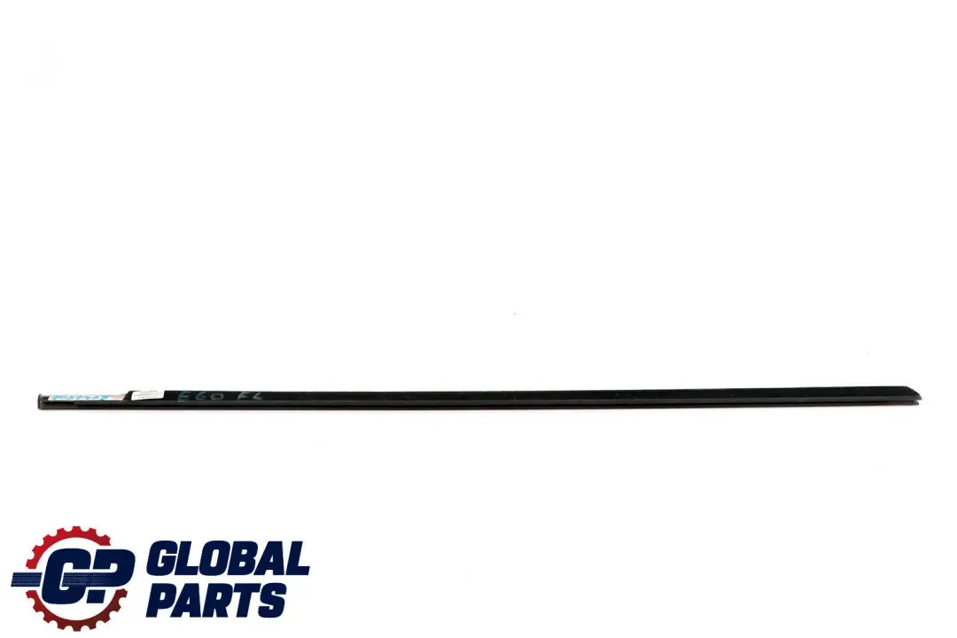 BMW E60 E61 LCI Front Left Door Channel Cover Chrome N/S - SKU 7057435 - Part number 7057435