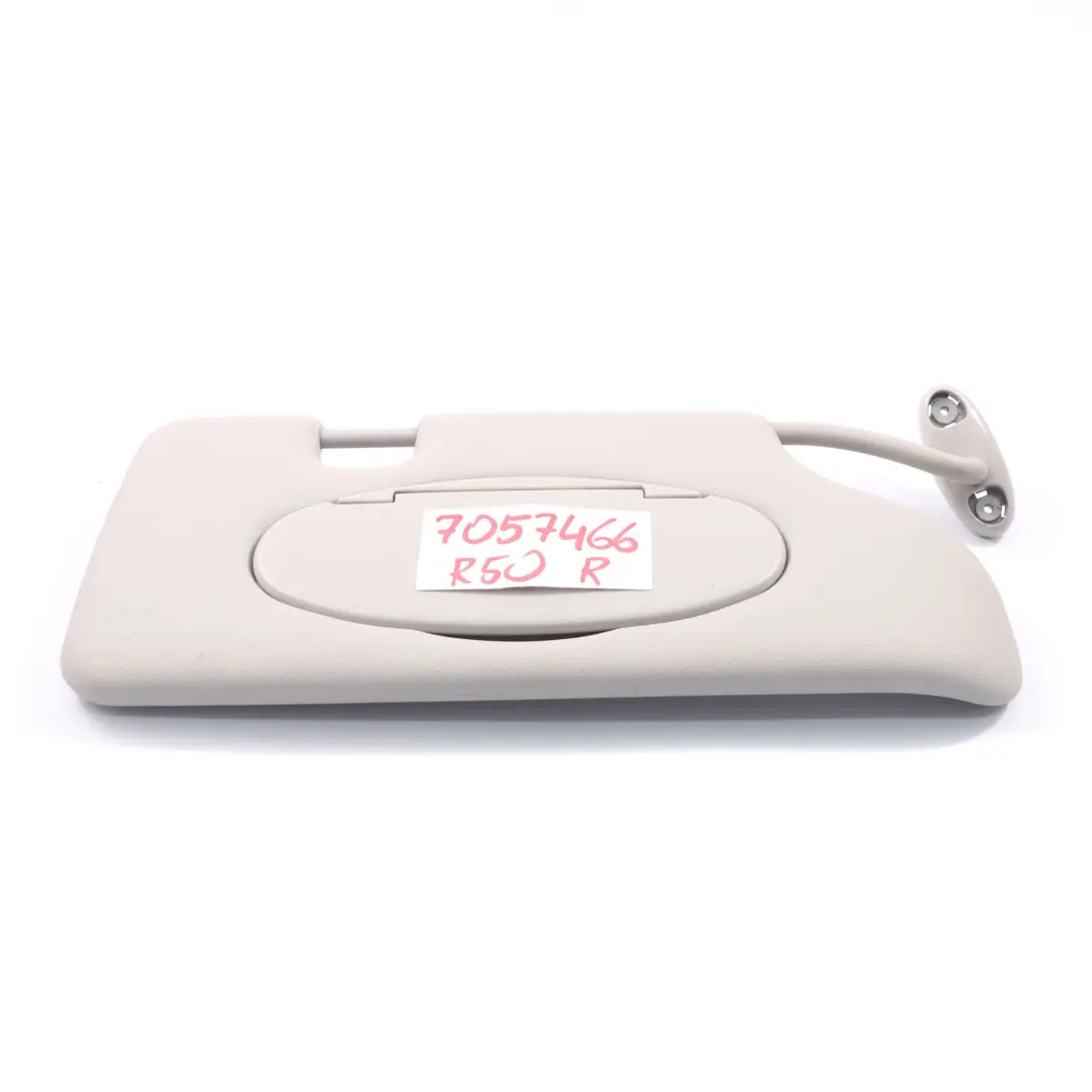  Sonnen blende Mini R50 R53 blende Spiegel Panel rechts Horizon Grau - SKU 7057466-1 - Teilenummer 7057466