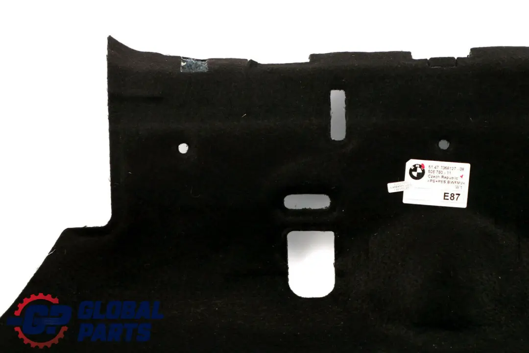 Aislamiento Acústico Alfombra Suelo Trasero para BMW E81 E82 E87 con número de pieza 7058127 BMW E81 E82 E87 Aislamiento Acústico Alfombra Suelo Trasero - SKU 7058127 - Número de pieza 7058127