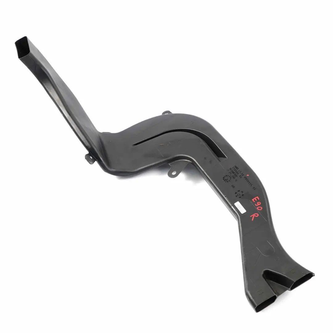 Conducto De aire del calefactor derecho para BMW E81 E82 E87 E88 E90 E91 E92 con número de pieza 7058144 BMW E81 E82 E87 E88 E90 E91 E92 Conducto De aire del calefactor derecho - SKU 7058144 - Número de pieza 7058144