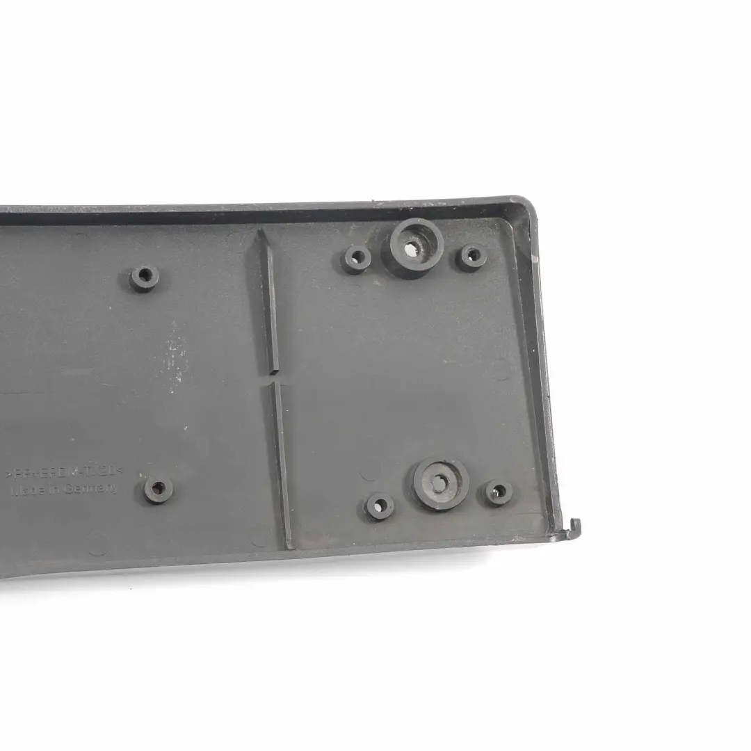 Licence Number Plate Base Front Bumper Black Sapphire 475 8041180 to BMW E90 E91 with Part number 7058449 BMW E90 E91 Licence Number Plate Base Front Bumper Black Sapphire 475 8041180 - SKU 7058449-BS - Part number 7058449