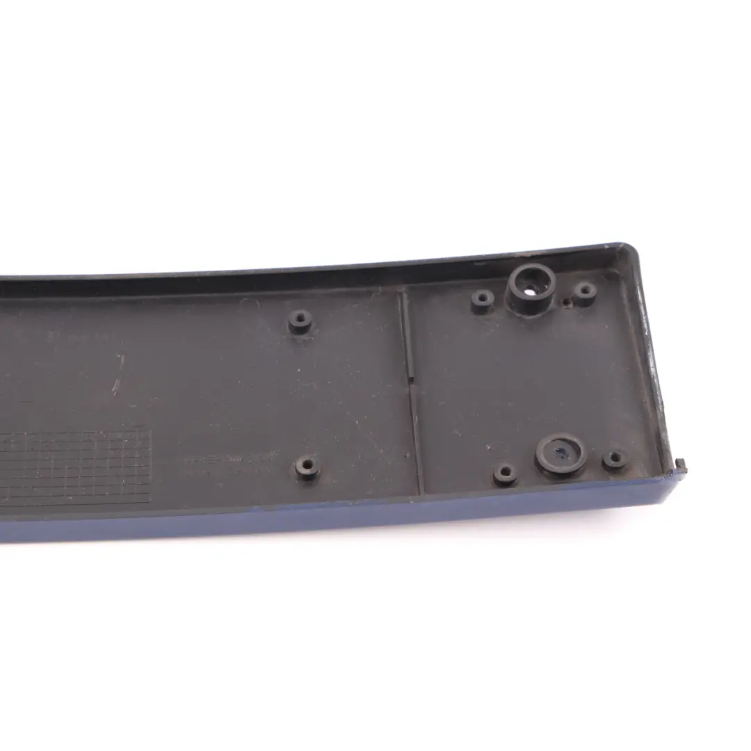  Licence Plate BMW E90 E91 Front Bumper Base Le Mans Blau Blue 381 - SKU 7058449-LMB1 - Part number 8041180