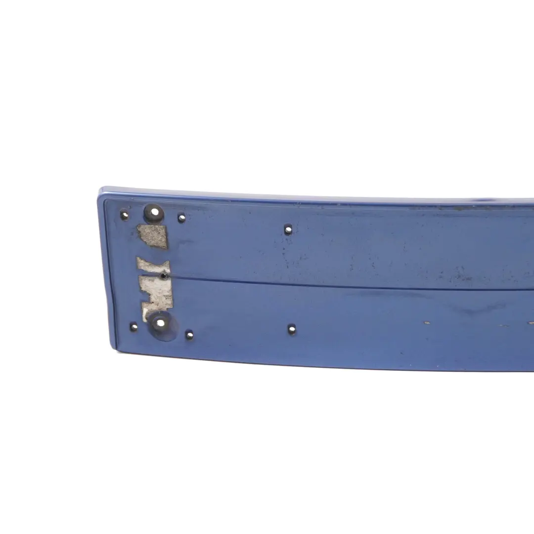 Front Bumper Licence Plate Base Le Mans Blau Blue 7906510 to BMW 3 Series E90 E91 with Part number 7058449 BMW 3 Series E90 E91 Front Bumper Licence Plate Base Le Mans Blau Blue 7906510 - SKU 7058449-LMB - Part number 7058449