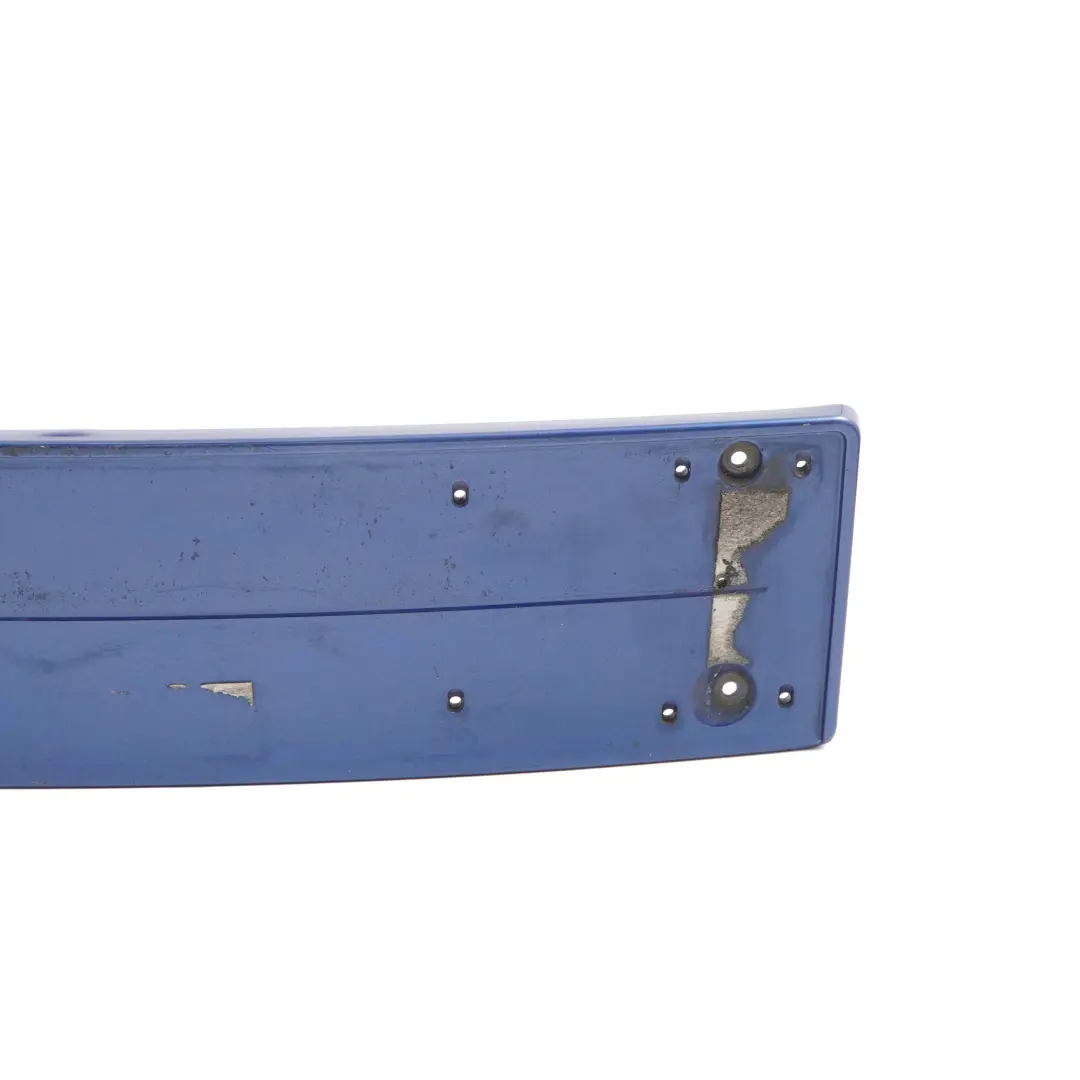 Front Bumper Licence Plate Base Le Mans Blau Blue 7906510 to BMW 3 Series E90 E91 with Part number 7058449 BMW 3 Series E90 E91 Front Bumper Licence Plate Base Le Mans Blau Blue 7906510 - SKU 7058449-LMB - Part number 7058449
