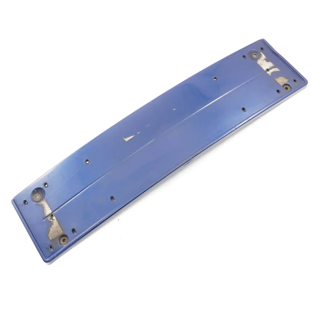 BMW 3 Series E90 E91 Front Bumper Licence Plate Base Le Mans Blau Blue 7906510 - SKU 7058449-LMB - Part number 7058449