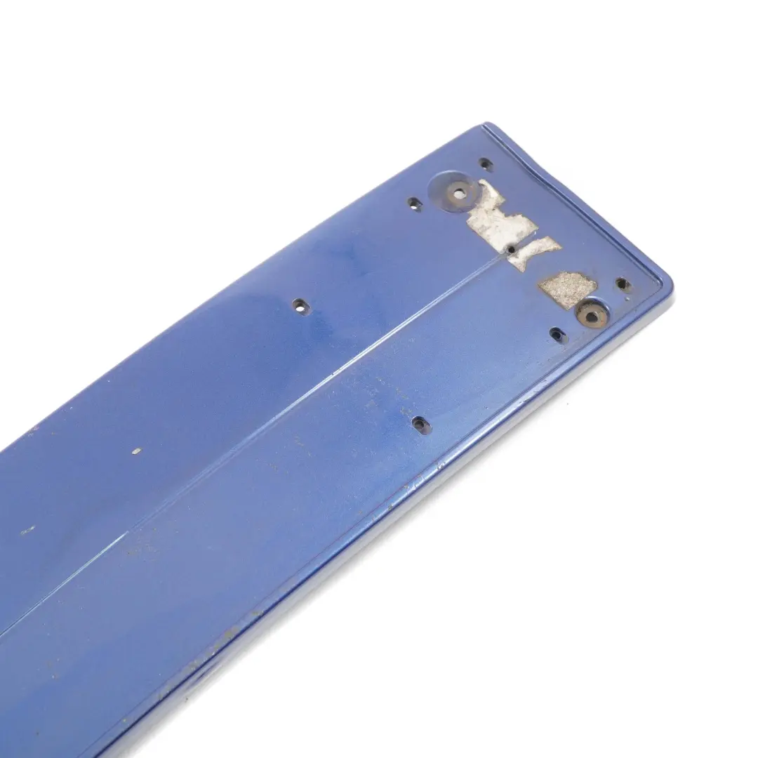 BMW 3 Series E90 E91 Front Bumper Licence Plate Base Le Mans Blau Blue 7906510 - SKU 7058449-LMB - Part number 7058449