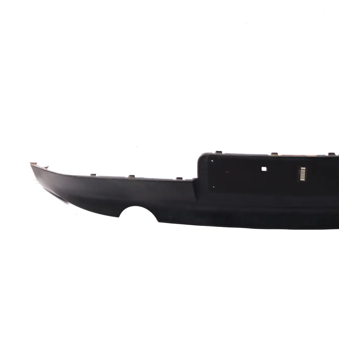 BMW 1 Series E87 Bumper Rear Lower Diffuser Trim Panel Cover Black - SKU 7058508-3 - Part number 7058508