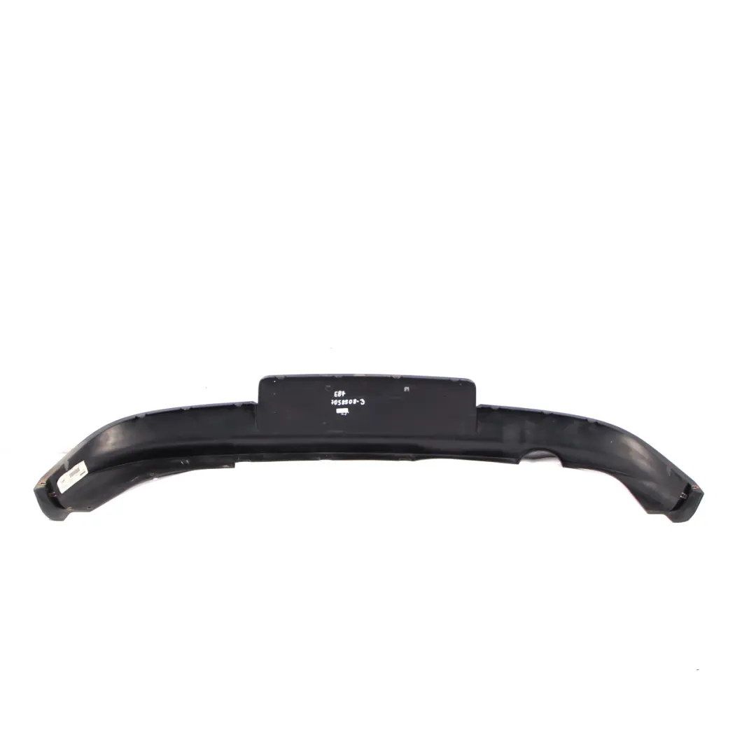 BMW 1 Series E87 Bumper Rear Lower Diffuser Trim Panel Cover Black - SKU 7058508-3 - Part number 7058508