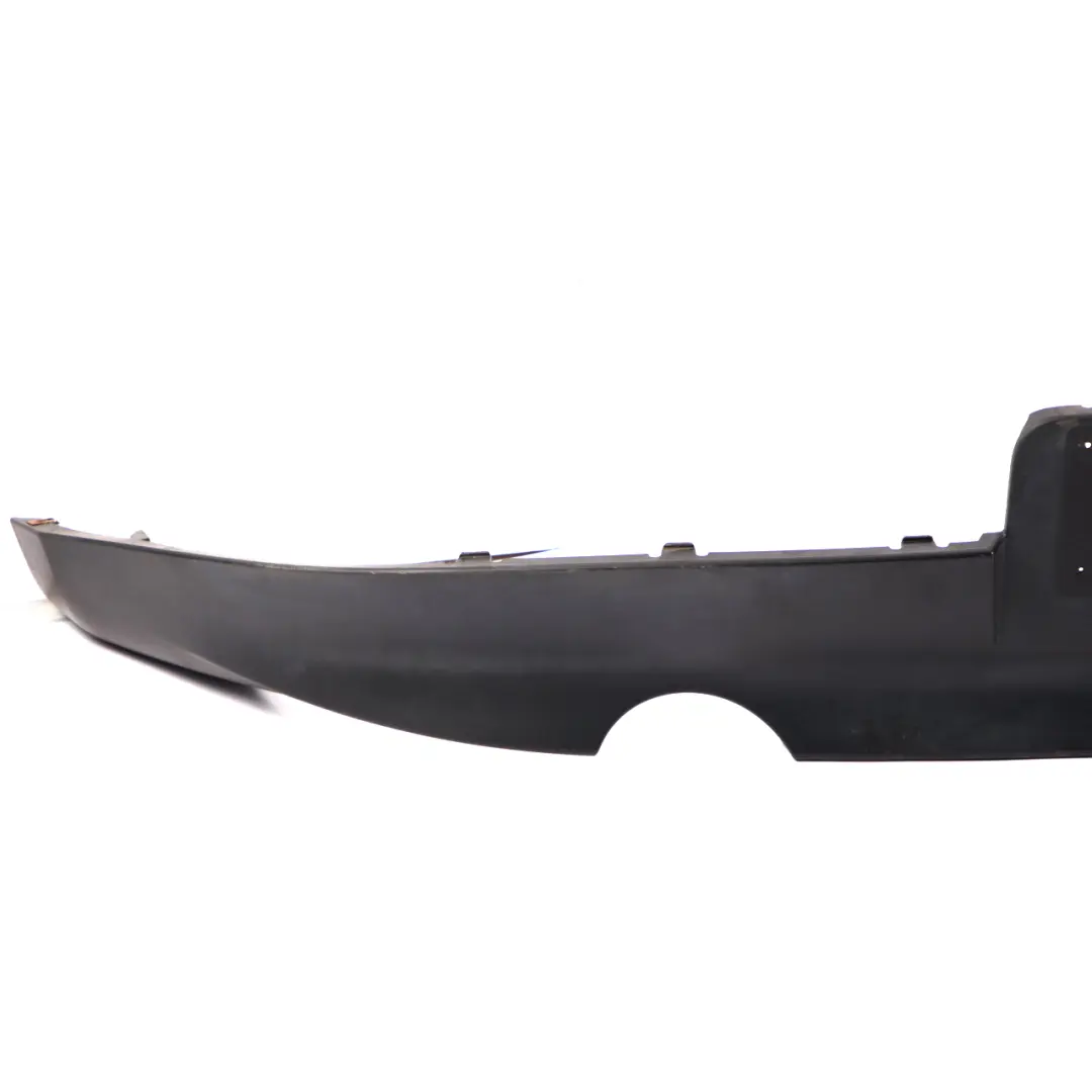 Bumper Rear Lower Diffuser Trim Panel Cover Black to BMW 1 Series E87 with Part number 7058508 BMW 1 Series E87 Bumper Rear Lower Diffuser Trim Panel Cover Black - SKU 7058508-3 - Part number 7058508