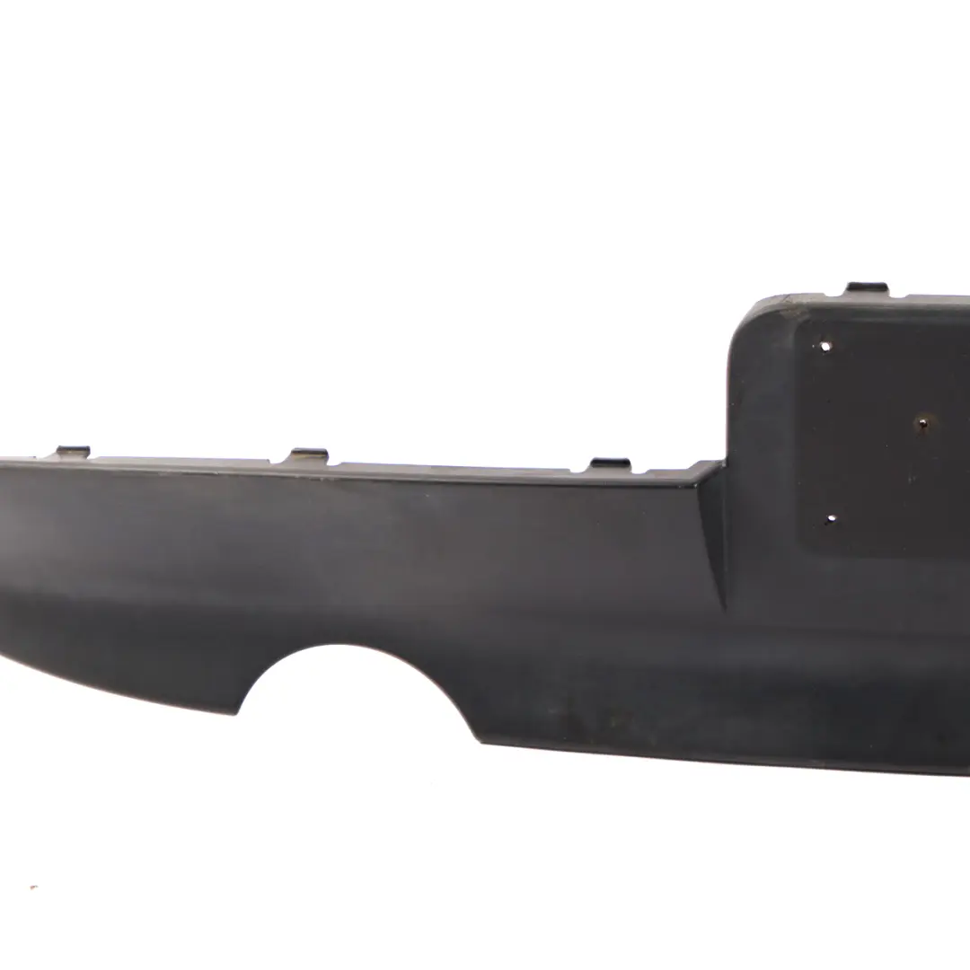 Bumper Rear Lower Diffuser Trim Panel Cover Black to BMW 1 Series E87 with Part number 7058508 BMW 1 Series E87 Bumper Rear Lower Diffuser Trim Panel Cover Black - SKU 7058508-3 - Part number 7058508