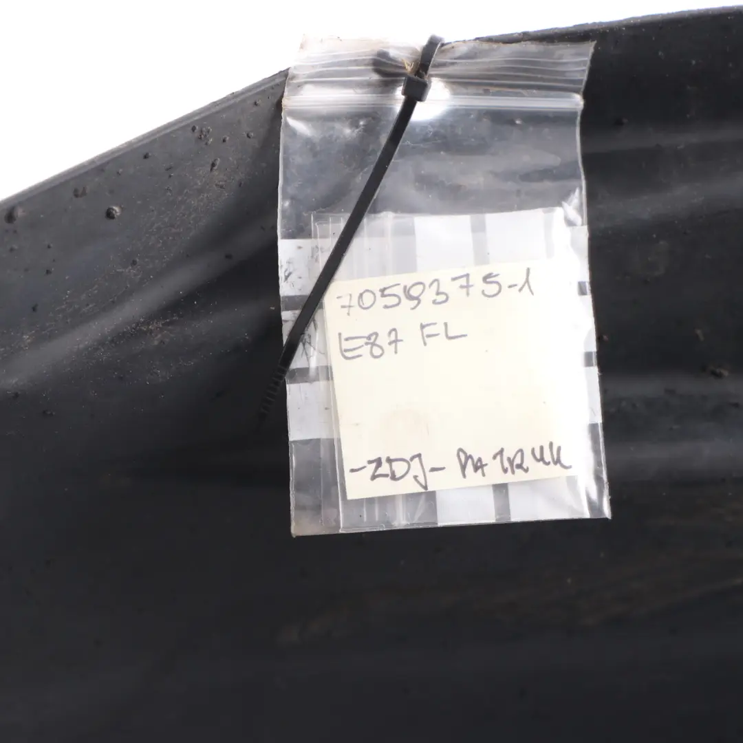 Arch BMW E81 E87 Front Liner Housing Trim Bottom Left N/S to Cover Wheel with Part number 7059375 Cover Wheel Arch BMW E81 E87 Front Liner Housing Trim Bottom Left N/S - SKU 7059375-1 - Part number 7059375