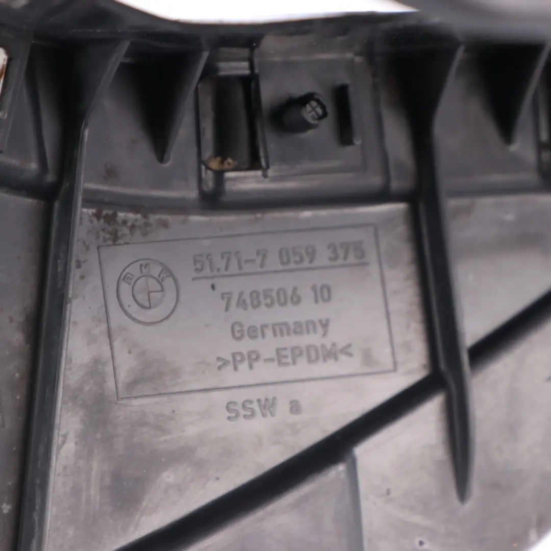 Arch BMW E81 E87 Front Liner Housing Trim Bottom Left N/S to Cover Wheel with Part number 7059375 Cover Wheel Arch BMW E81 E87 Front Liner Housing Trim Bottom Left N/S - SKU 7059375-1 - Part number 7059375