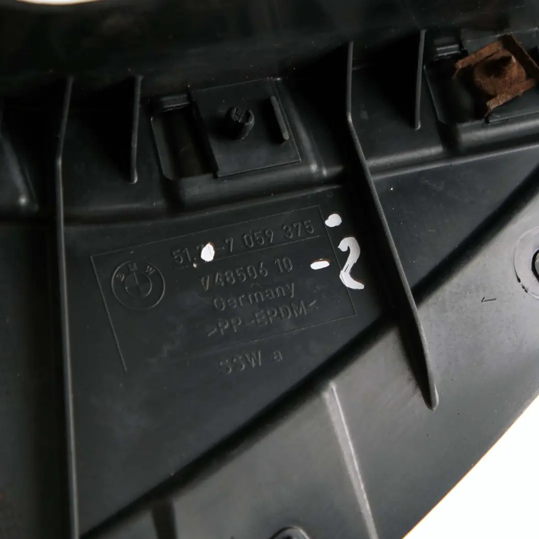  £Cover Wheel Arch BMW E87 E81 Front Liner Housing Trim Bottom Left N/S - SKU 7059375-3 - Part number 7059375