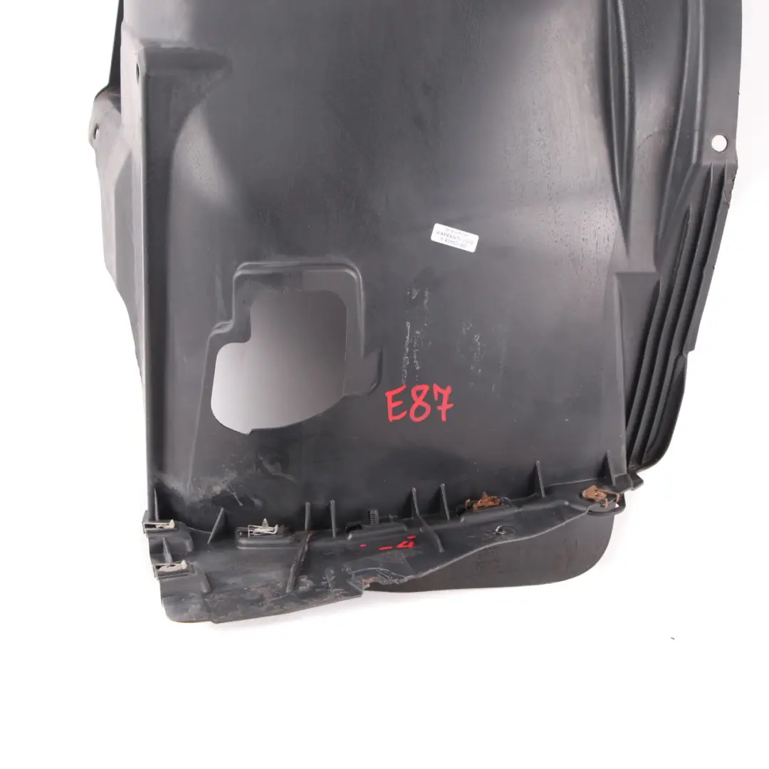 Arch BMW E87 E81 Front Liner Housing Trim Bottom Left N/S to Cover Wheel with Part number 7059375 Cover Wheel Arch BMW E87 E81 Front Liner Housing Trim Bottom Left N/S - SKU 7059375-4 - Part number 7059375