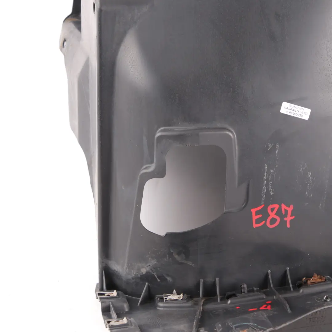 Arch BMW E87 E81 Front Liner Housing Trim Bottom Left N/S to Cover Wheel with Part number 7059375 Cover Wheel Arch BMW E87 E81 Front Liner Housing Trim Bottom Left N/S - SKU 7059375-4 - Part number 7059375