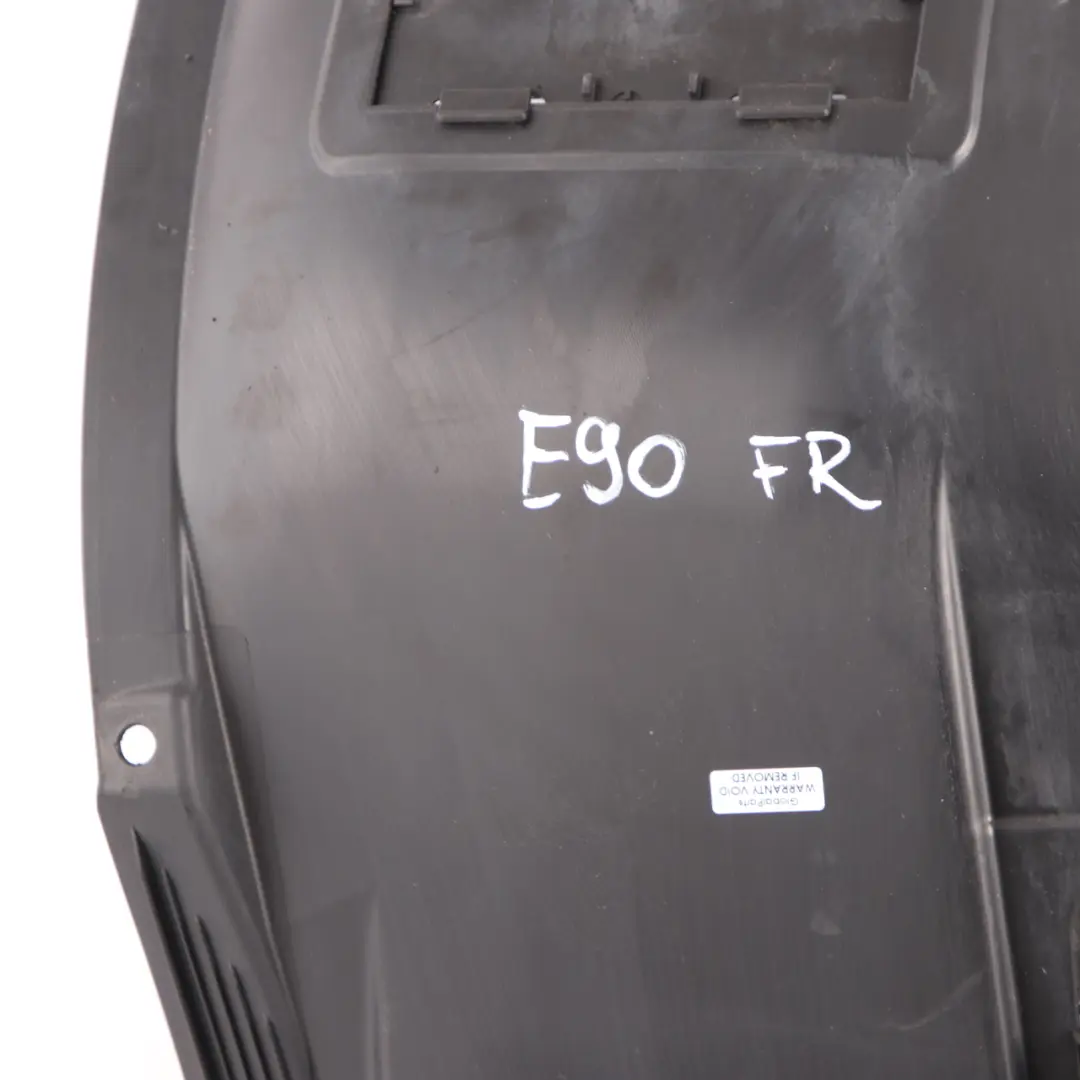 BMW E90 E91 Parte Inferior Delantera Derecha Tapa del Paso De Rueda - SKU 7059380-1 - Número de pieza 7059380