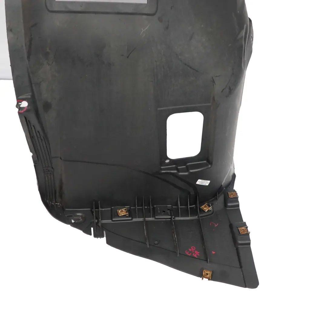 Bottom Front Right O/S Wheel Arch Housing Cover to BMW E90 E91 with Part number 7059380 BMW E90 E91 Bottom Front Right O/S Wheel Arch Housing Cover - SKU 7059380-2 - Part number 7059380