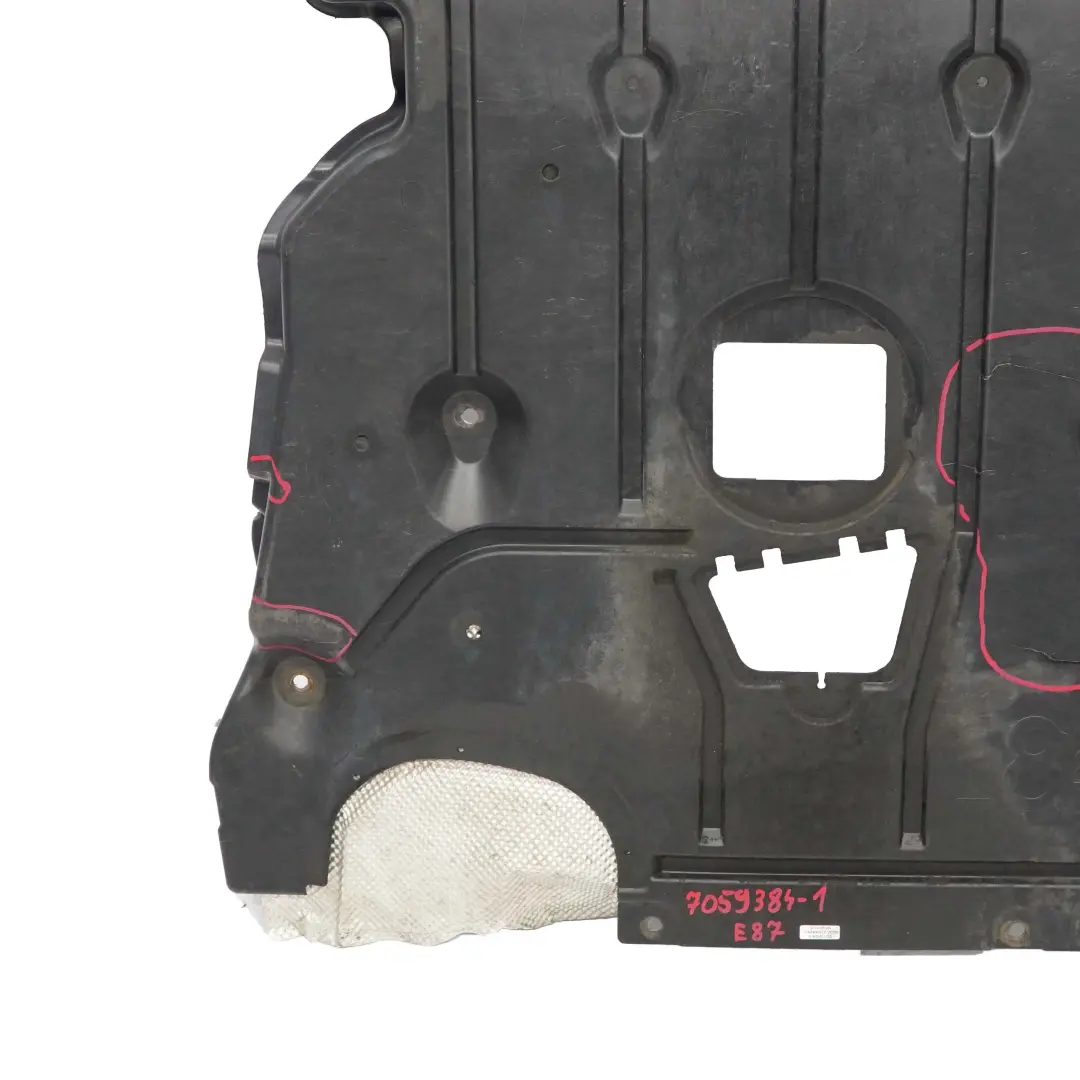Motorraumabschirmung Protection Anti-encastrement Diesel pour BMW 1 Serie E87 à propos du numéro de pièce 7059384 BMW 1 Serie E87 Motorraumabschirmung Protection Anti-encastrement Diesel - SKU 7059384-1 - Numéro de pièce 7059384
