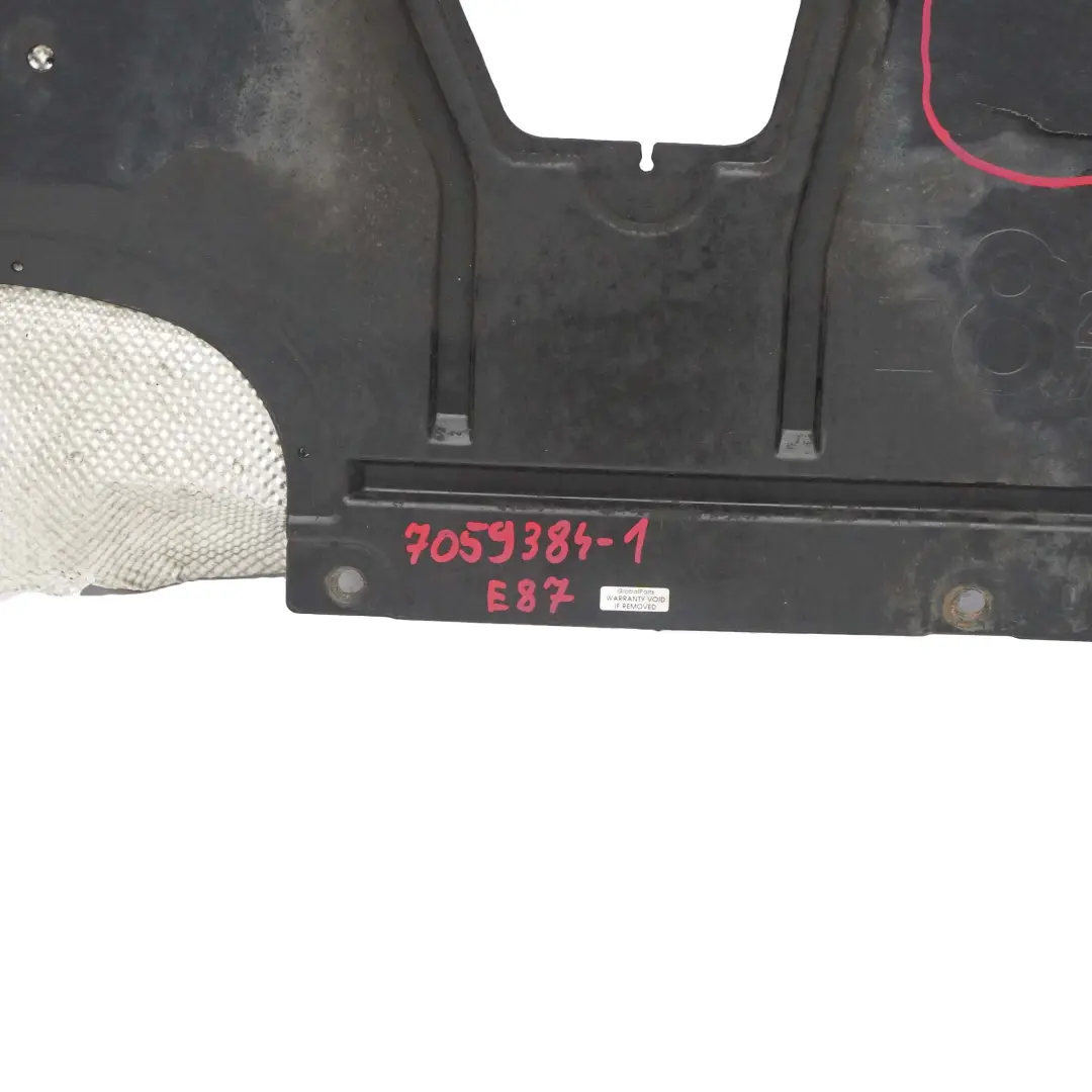  ?BMW E81 E87 Motor Diesel Bajo el Capo Bandeja Escudo De Proteccion De Pantalla - SKU 7059384-1 - Número de pieza 7059384