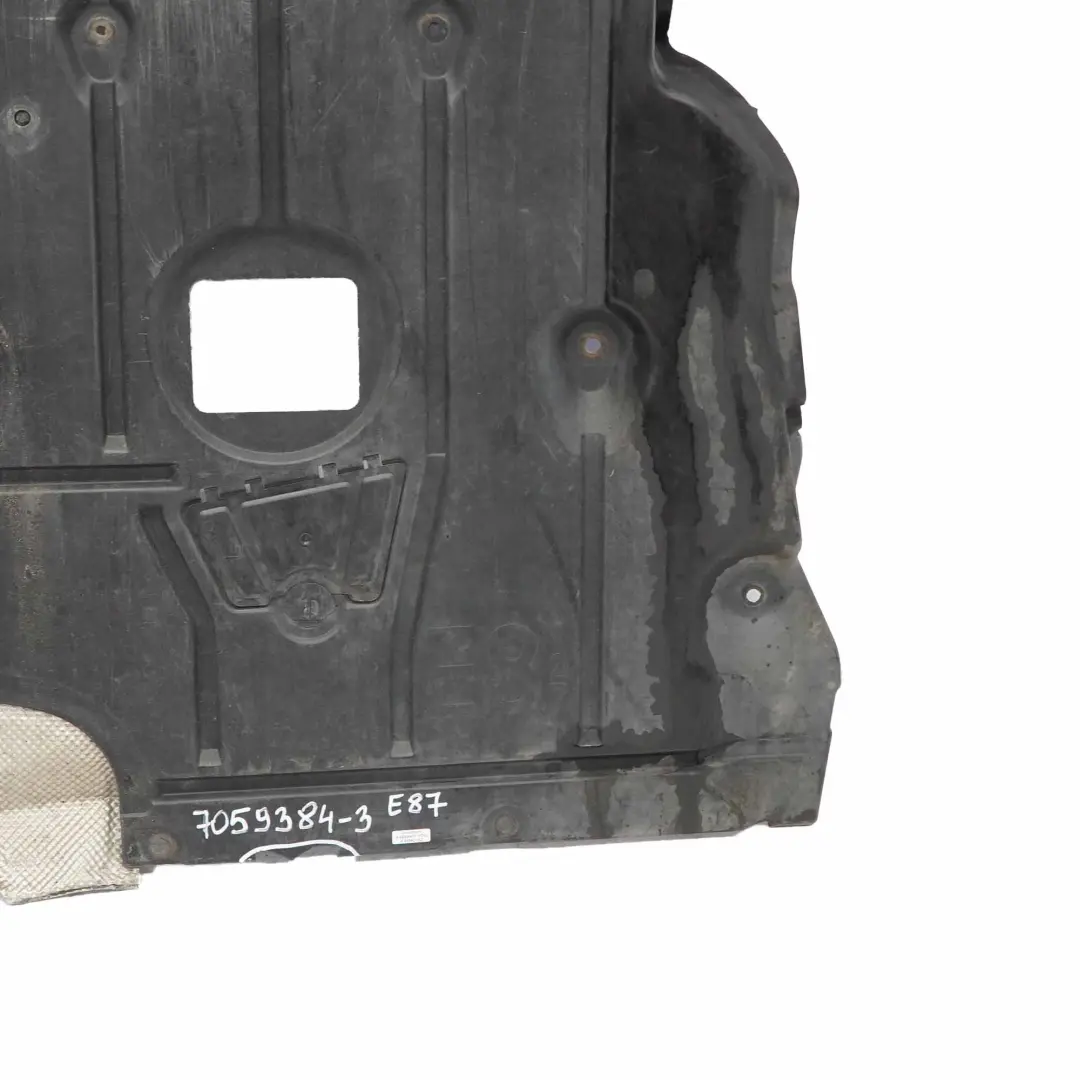 BMW E81 E87 Diesel Motor Bajo el capo Bandeja Escudo De Proteccion De Pantalla - SKU 7059384-3 - Número de pieza 7059384