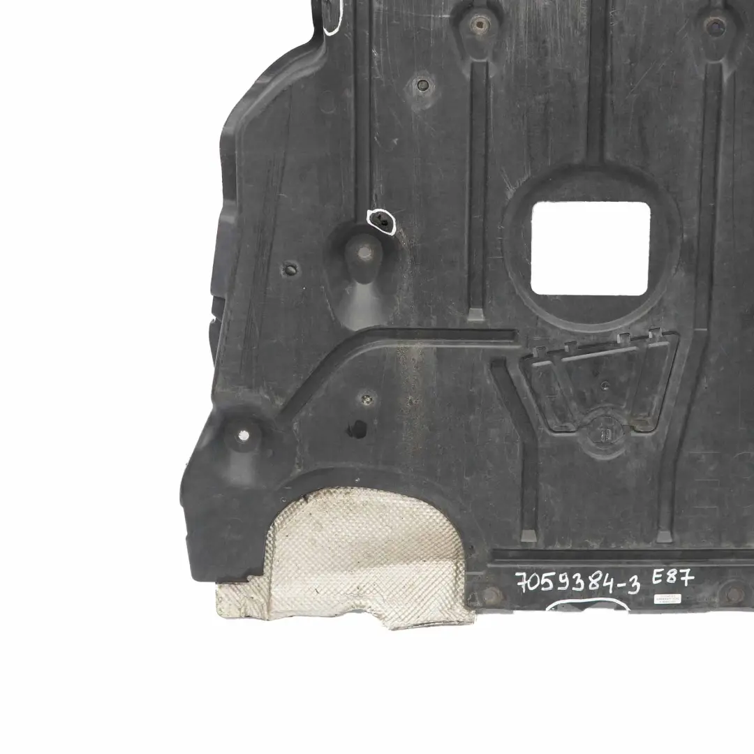 BMW E81 E87 Diesel Motor Bajo el capo Bandeja Escudo De Proteccion De Pantalla - SKU 7059384-3 - Número de pieza 7059384