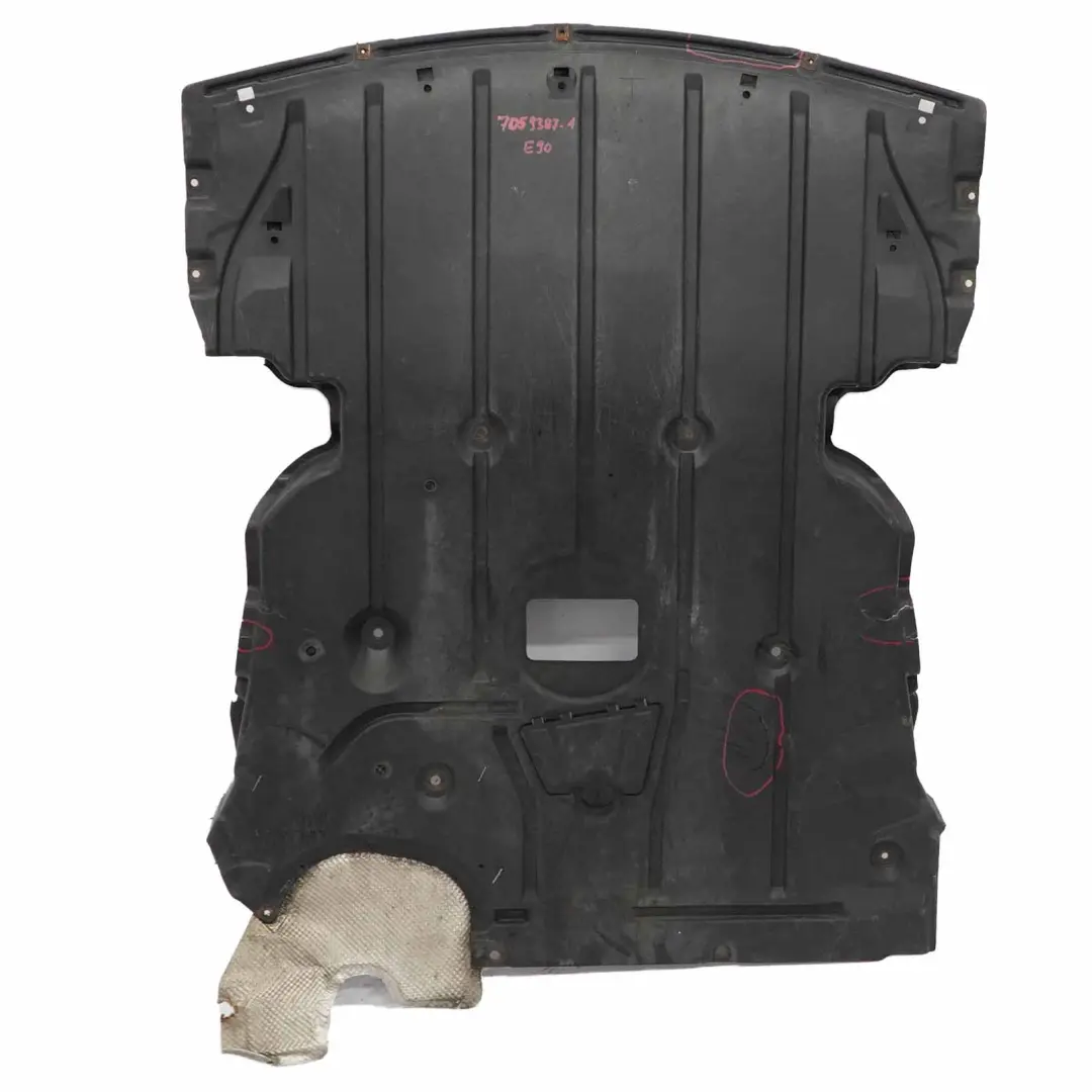 Bandeja Bajo Capo Pantalla Protectora para BMW E90 E91 Diesel Motor con número de pieza 7059387 BMW E90 E91 Diesel Motor Bandeja Bajo Capo Pantalla Protectora - SKU 7059387-1 - Número de pieza 7059387