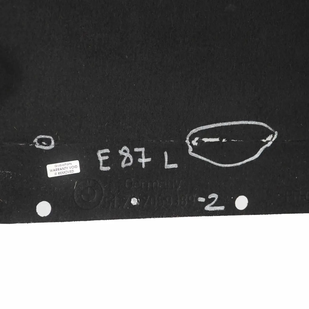 Unterbodenverkleidung Abdeckung Seitlich Links 4419099 für BMW E81 E82 E87 mit Teilenummer 7059389 BMW E81 E82 E87 Unterbodenverkleidung Abdeckung Seitlich Links 4419099 - SKU 7059389-2 - Teilenummer 7059389