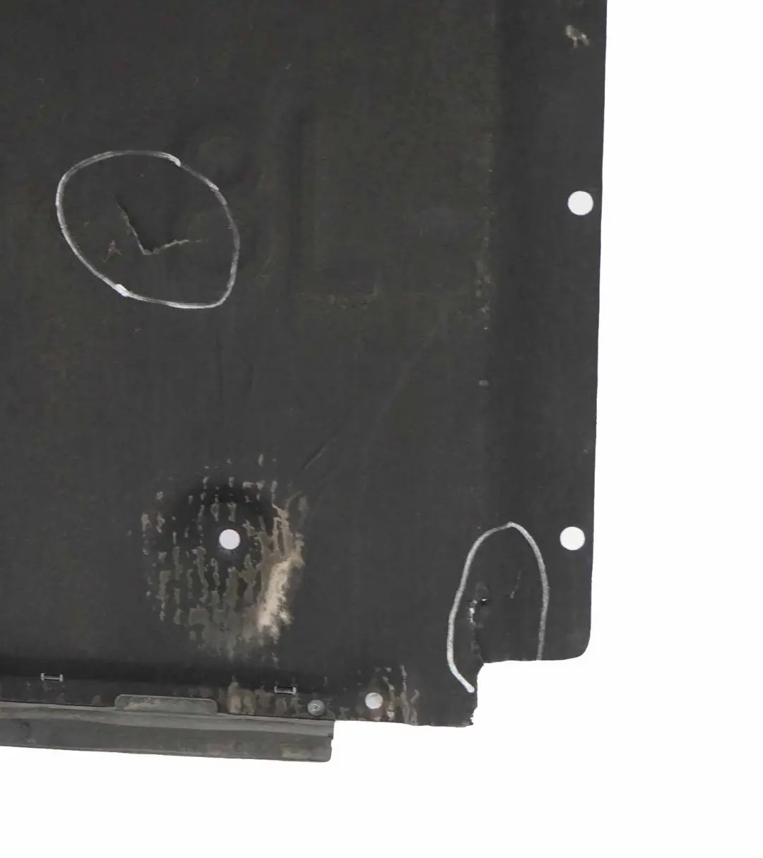 BMW E81 E87 Pannello Sottopavimento Sinistro Protezione Scudo Copriscocca - SKU 7059389-3 - Numero di parte 7059389