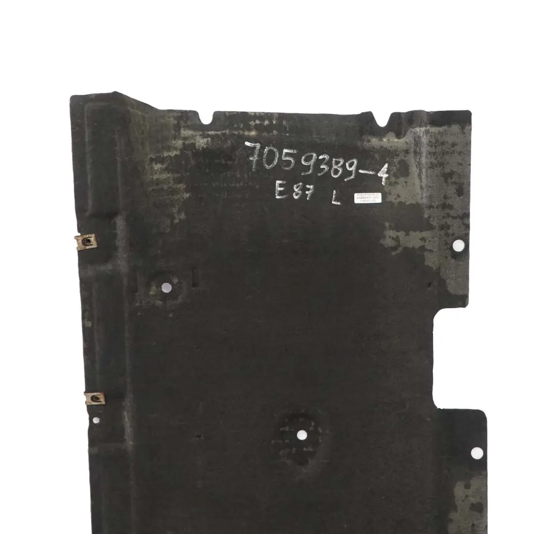 Osłona Obudowa Podwozia Lewa do BMW E81 E87 o numerze 7059389 BMW E81 E87 Osłona Obudowa Podwozia Lewa - SKU 7059389-4 - Numer Części 7059389