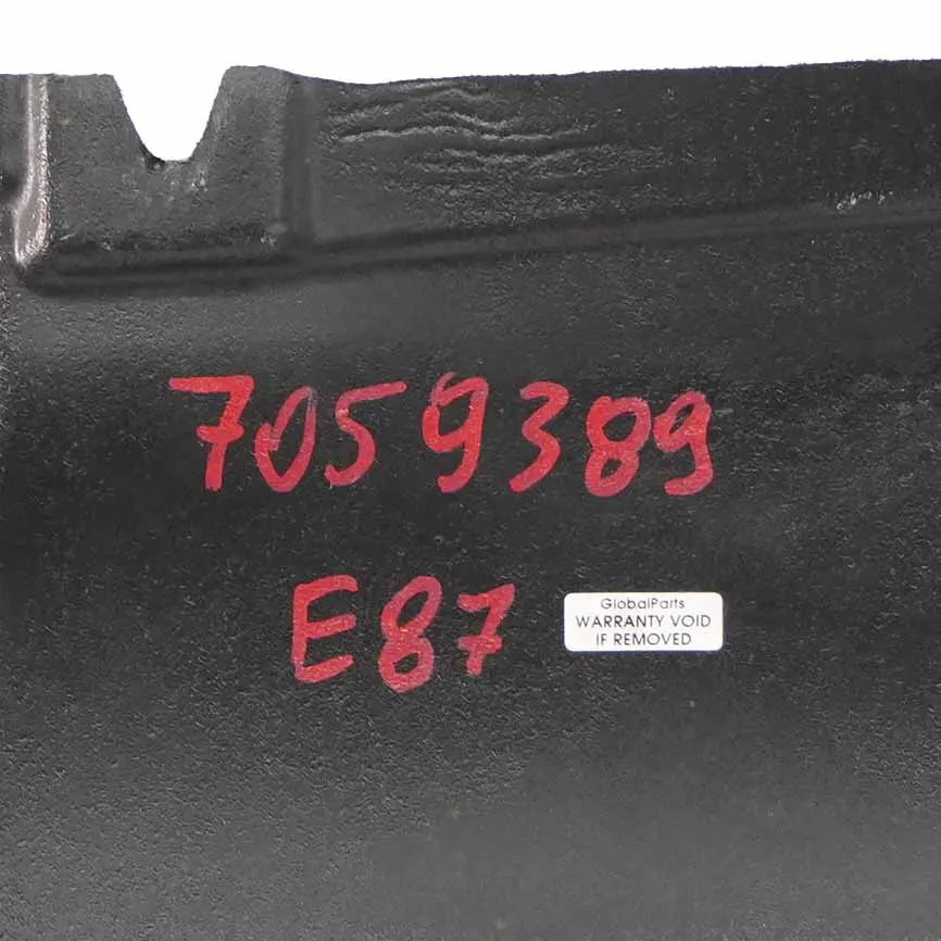 BMW E81 E87 Osłona Obudowa Panel Podwozia Lewy - SKU 7059389 - Numer Części 7059389