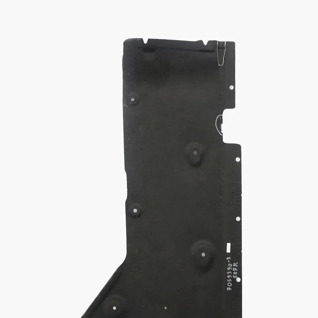 BMW E81 E82 E87 Underbody Underfloor Lateral Shield Cover Right O/S - SKU 7059390-3 - Part number 7059390