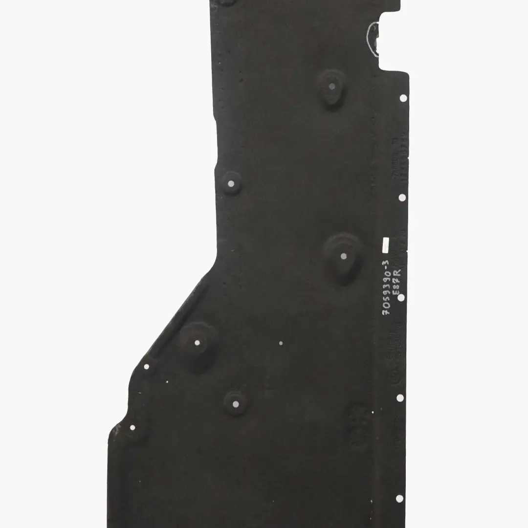 BMW E81 E82 E87 Coperchio Scudo Laterale Sottoscocca Destro - SKU 7059390-3 - Numero di parte 7059390