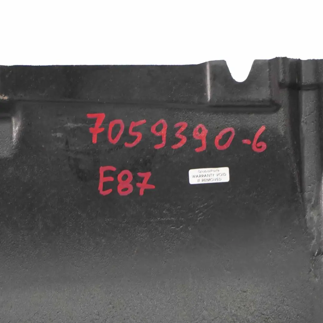 Underbody Underfloor Lateral Shield Cover Right O/S to BMW E81 E82 E87 with Part number 7059390 BMW E81 E82 E87 Underbody Underfloor Lateral Shield Cover Right O/S - SKU 7059390-6 - Part number 7059390