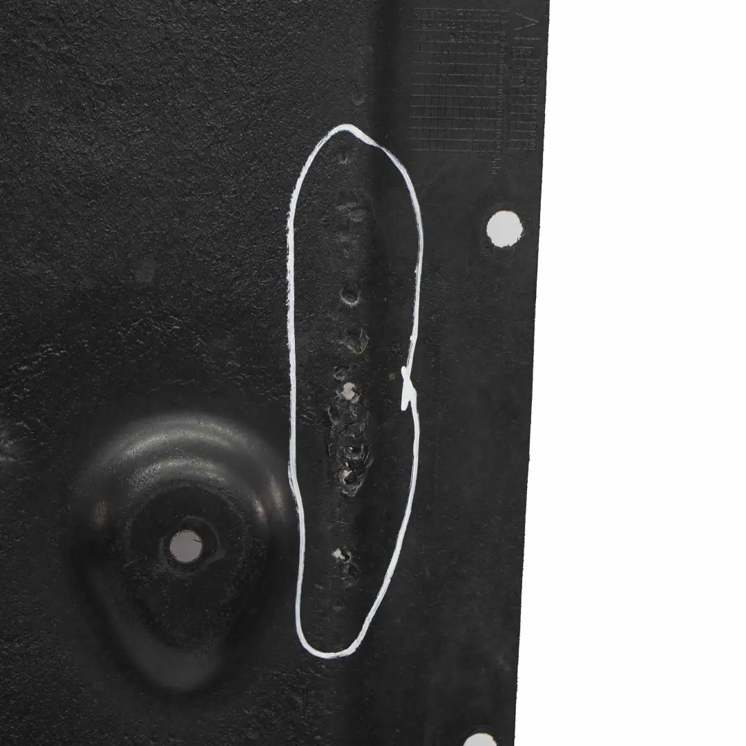 BMW E81 E82 E87 Coperchio Scudo Laterale Sottoscocca Destro - SKU 7059390-7 - Numero di parte 7059390