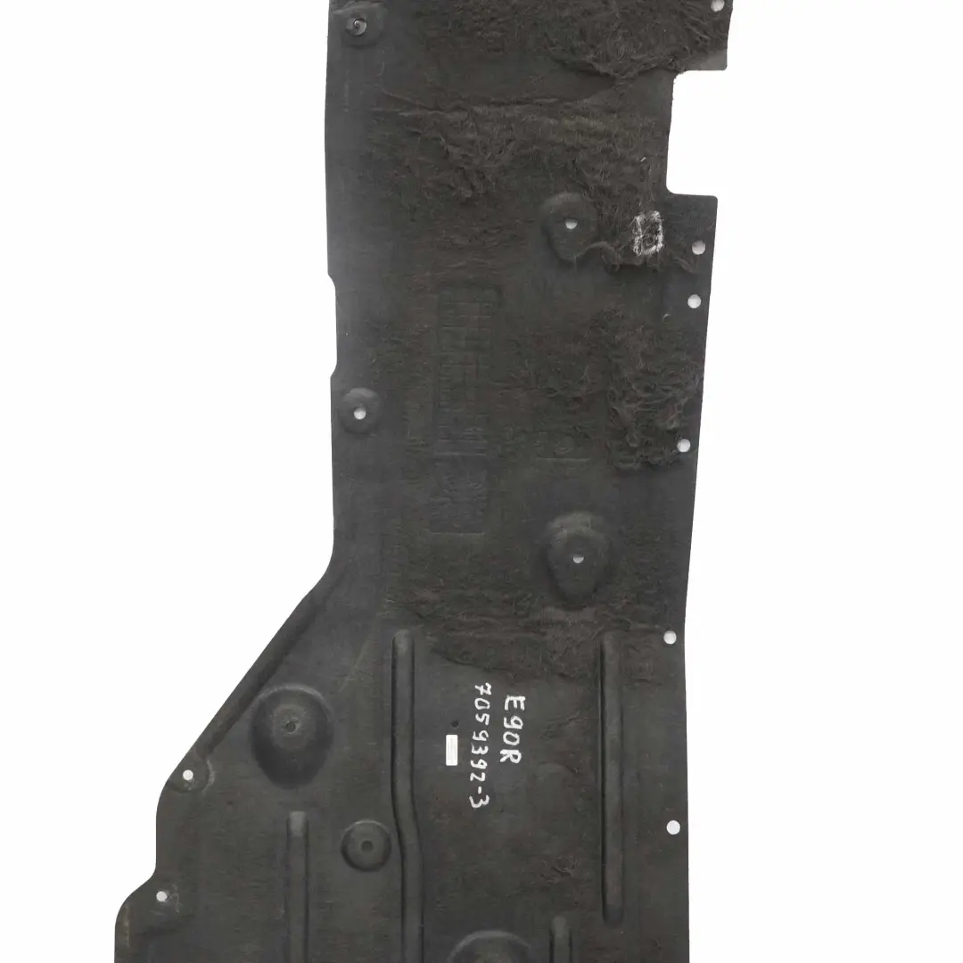 Cubierta De bajos derecha Cubierta De bajos para BMW E90 E91 con número de pieza 7059392 BMW E90 E91 Cubierta De bajos derecha Cubierta De bajos - SKU 7059392-3 - Número de pieza 7059392