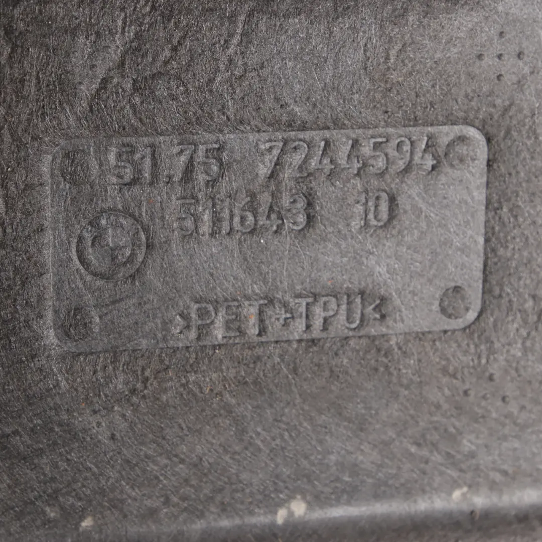 Underfloor Panelling Right O/S Underbody Chassis Cover to BMW E90 E91 with Part number 7059392 BMW E90 E91 Underfloor Panelling Right O/S Underbody Chassis Cover - SKU 7059392-4 - Part number 7059392