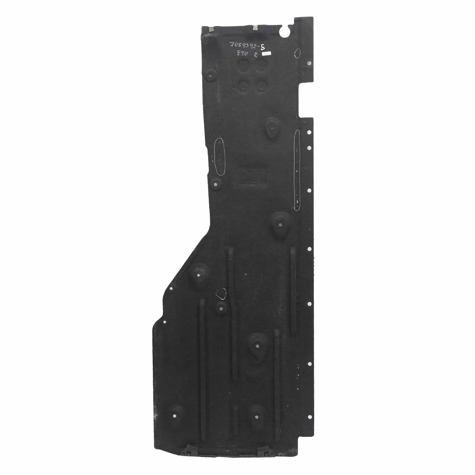 BMW E90 E91 Panneau de Soubassement Droit Cache Châssis 7059392