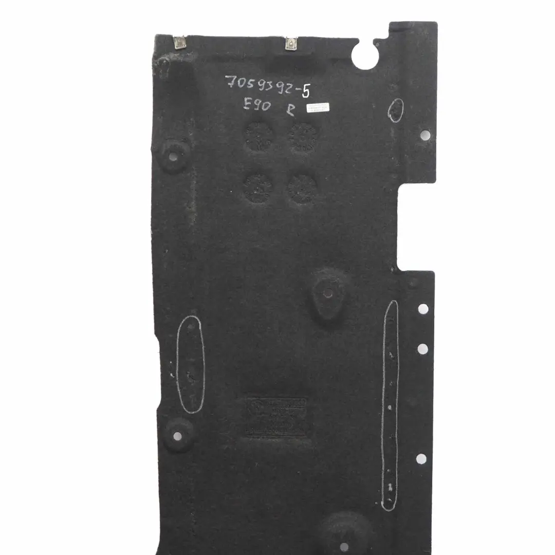 BMW E90 E91 Unterbodenverkleidung rechtsUnterbodenabdeckung - SKU 7059392-5 - Teilenummer 7059392