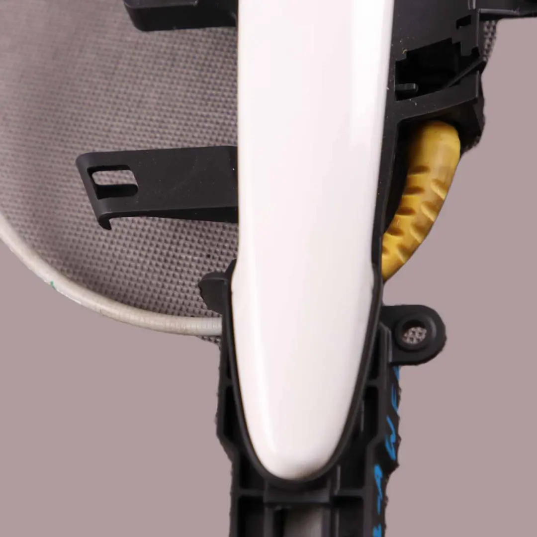  Grab Handle BMW E81 E87 Complete Front Left Door N/S Alpinweiss White 300 - SKU 7059677-AW - Part number 7059677