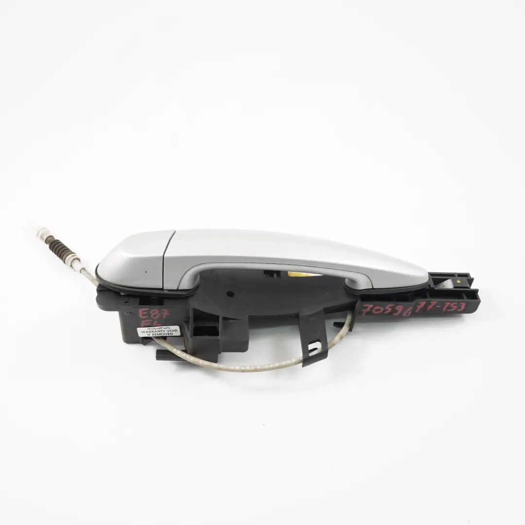 BMW 1 Series E81 E82 E87 E88 Complete Front Left Grab Handle N/S Titansilber - SKU 7059677-TS3 - Part number 51210392545 51217059677