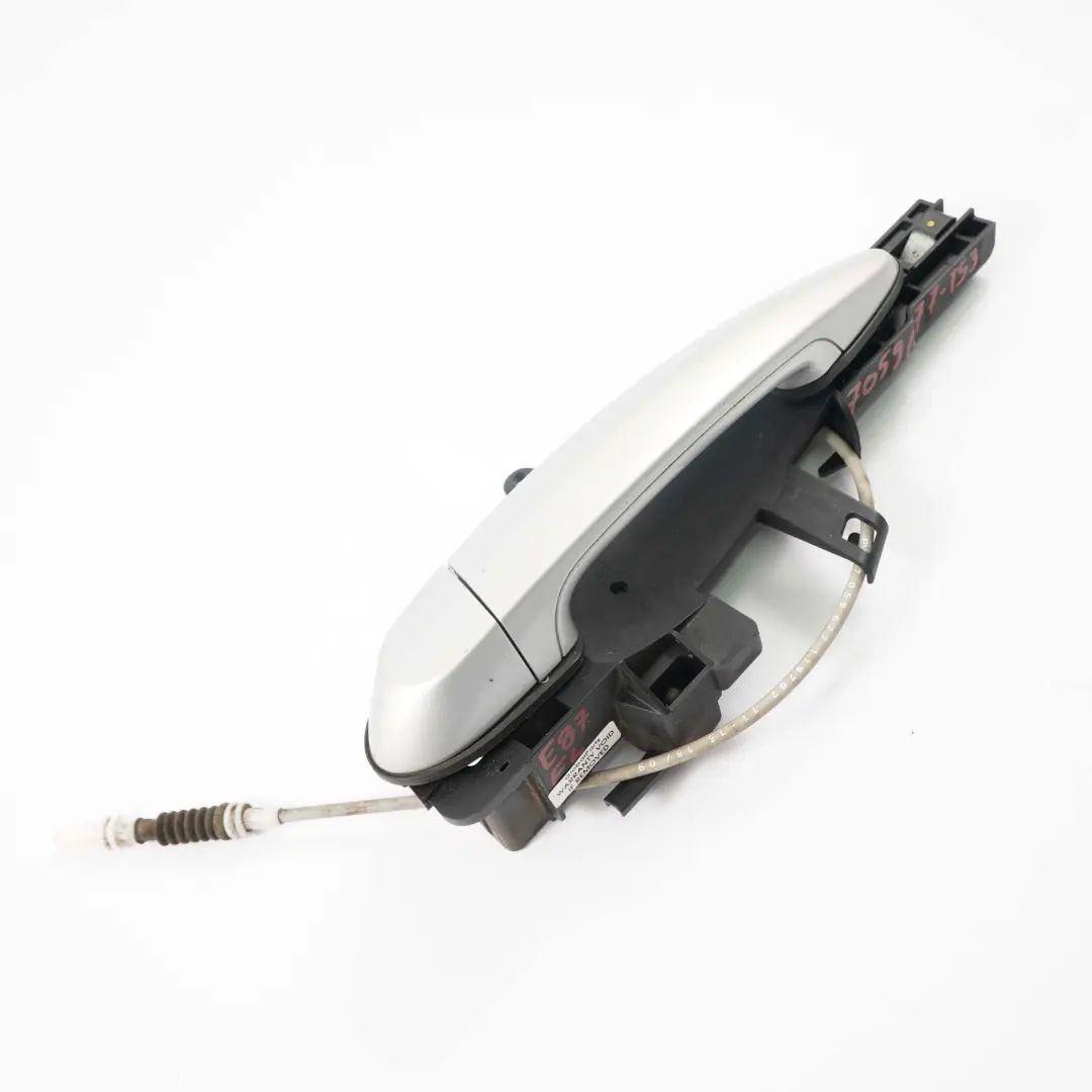 Complete Front Left Grab Handle N/S Titansilber to BMW 1 Series E81 E82 E87 E88 with Part number 51210392545 51217059677 BMW 1 Series E81 E82 E87 E88 Complete Front Left Grab Handle N/S Titansilber - SKU 7059677-TS3 - Part number 51210392545 51217059677