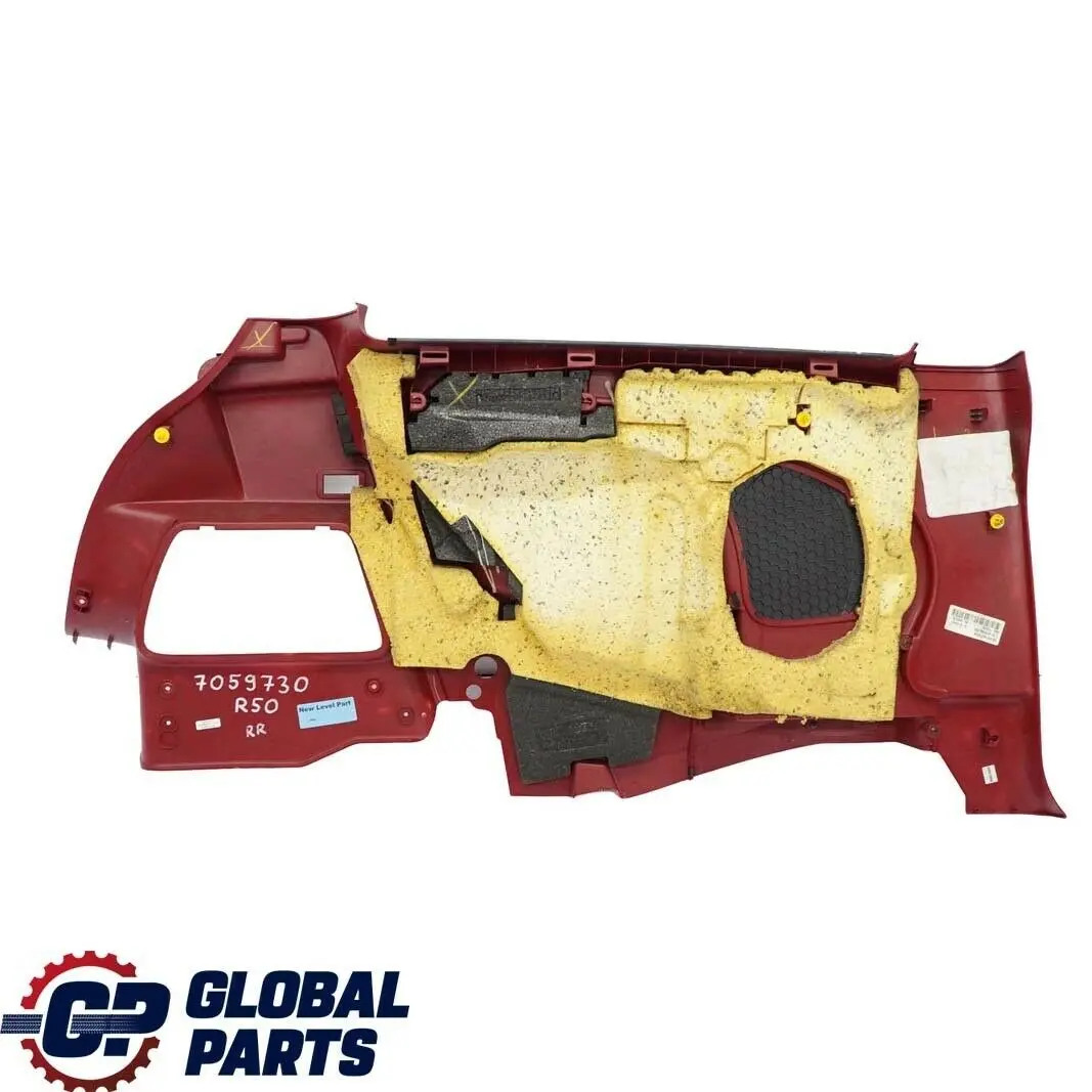 MINI R50 Tapicerka boczek drzwi prawy tył red - SKU 7059730 - Numer Części 7059730