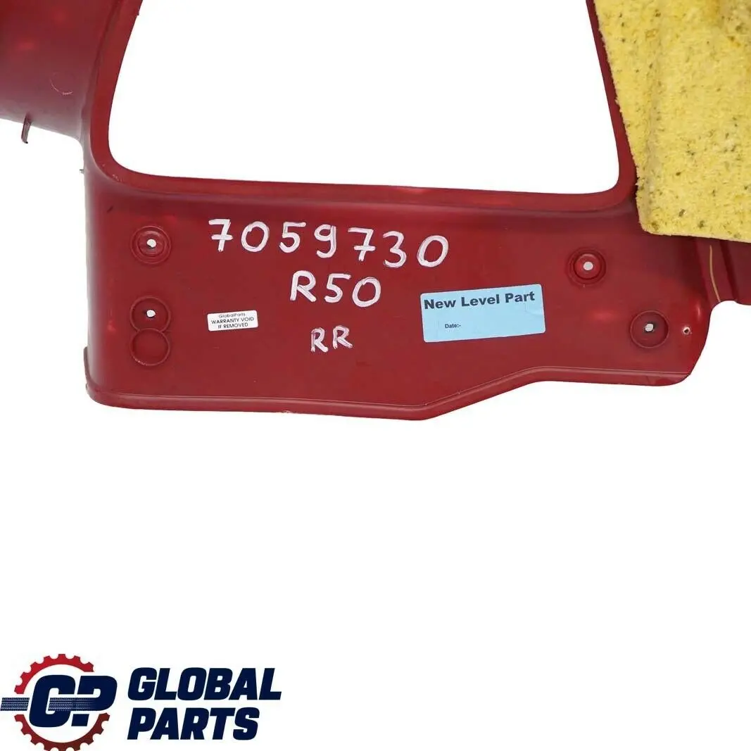 Carenage Lateral Arriere Droite Tartan Red Rouge pour Mini Cooper R50 R53 à propos du numéro de pièce 7059730 Mini Cooper R50 R53 Carenage Lateral Arriere Droite Tartan Red Rouge - SKU 7059730 - Numéro de pièce 7059730