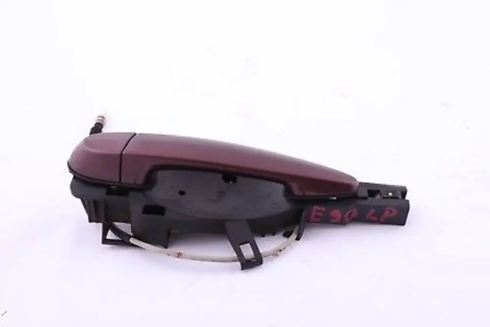 Complete Front Left Grab Handle N/S Barriquerot Red to BMW 3 Series E90 E91 with Part number 7059971 BMW 3 Series E90 E91 Complete Front Left Grab Handle N/S Barriquerot Red - SKU 7059971-BAQ - Part number 7059971