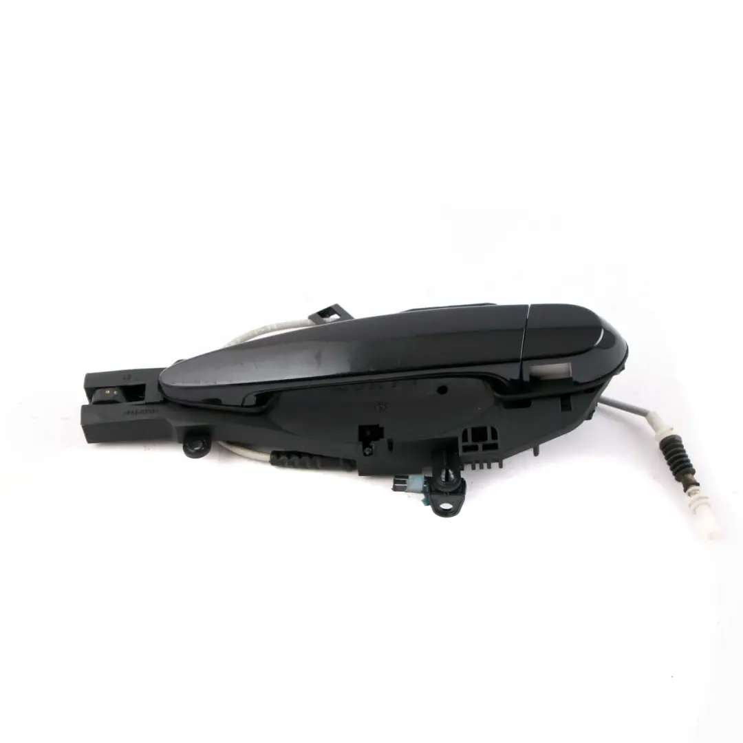 Complete Front Left Grab Handle N/S Black Sapphire to BMW 3 Series E90 E91 LCI with Part number BMW 3 Series E90 E91 LCI Complete Front Left Grab Handle N/S Black Sapphire - SKU 7059971-BS - Part number