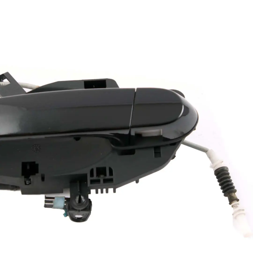 Complete Front Left Grab Handle N/S Black Sapphire to BMW 3 Series E90 E91 LCI with Part number BMW 3 Series E90 E91 LCI Complete Front Left Grab Handle N/S Black Sapphire - SKU 7059971-BS - Part number