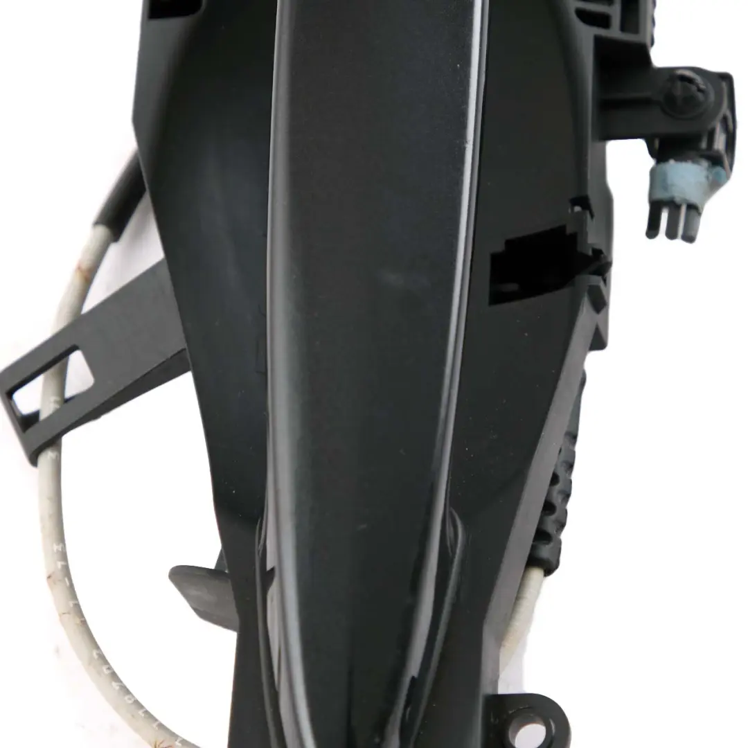 Complete Front Left Grab Handle N/S Black Sapphire to BMW 3 Series E90 E91 LCI with Part number BMW 3 Series E90 E91 LCI Complete Front Left Grab Handle N/S Black Sapphire - SKU 7059971-BS - Part number