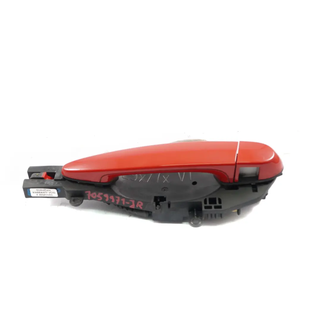 Complete Front Left Grab Handle N/S Japanrot Red to BMW 3 Series E90 E91 E90 LCI with Part number 7059971 BMW 3 Series E90 E91 E90 LCI Complete Front Left Grab Handle N/S Japanrot Red - SKU 7059971-JR - Part number 7059971